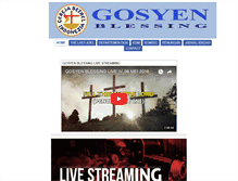 Tablet Screenshot of gosyenblessing.org